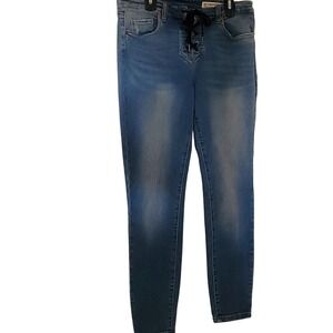 [BLANKNYC] Skinny Classique Lace-Up Jeans Light Wash Denim Size 30‎
